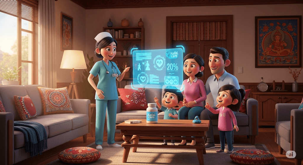 Licensed Nurse in Nepal providing expert care